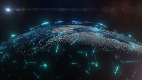 Dome Over Planet Earth Stock Footage 279917183