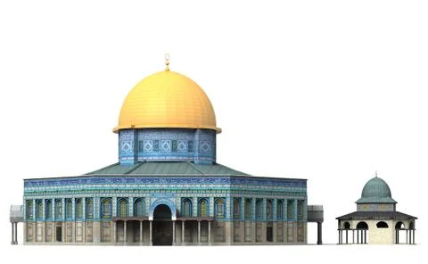Dome of the rock 1 Stock Illustration