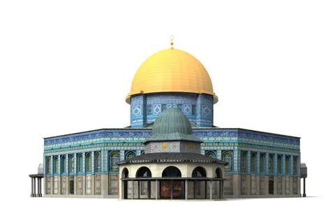 Dome of the rock 10 Stock Illustration
