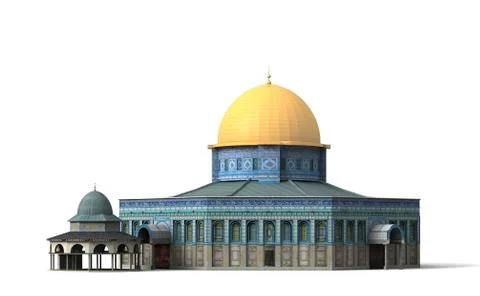 Dome of the rock 11 Stock Illustration