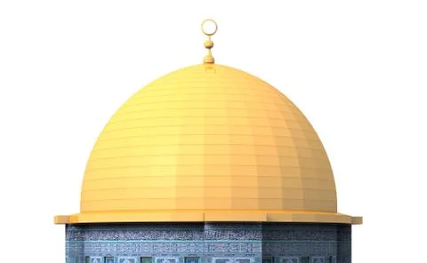 Dome of the rock 3 Stock Illustration