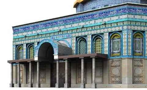 Dome of the rock 6 Stock Illustration