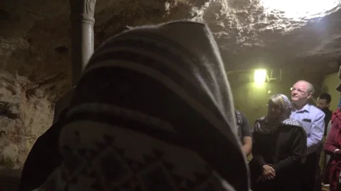 Dome of the Rock Cave Stock Footage 82595271