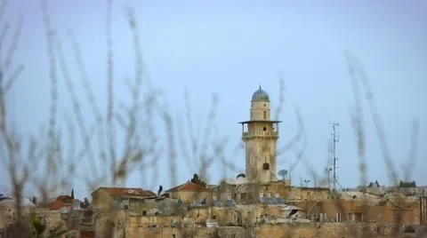 Dome of the Rock Video stock 56692034