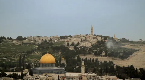 Dome of the rock Video stock 56694334