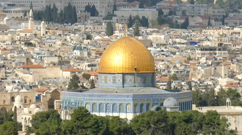 Dome of the Rock Vídeos de archivo 61755905