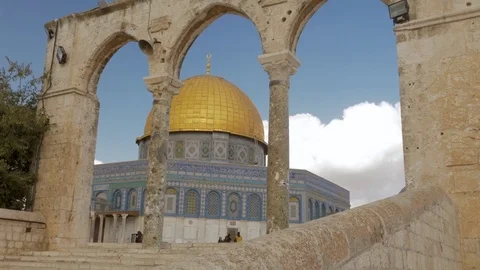 Dome of the Rock Video stock 82676207