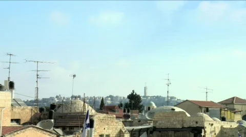 The dome of rock - Jerusalem Stock Footage 659080