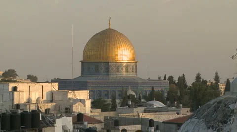 Dome Of The Rock, Jerusalem Stock Footage 997679
