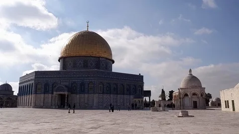 Dome of the Rock, Jerusalem Vídeos de archivo 90868727