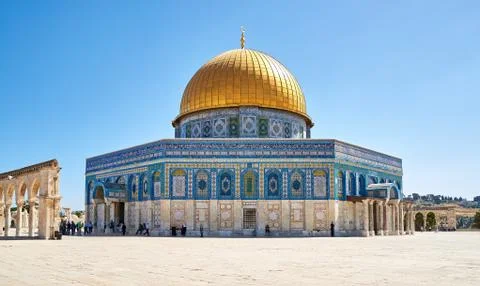Dome of the Rock mosque in Jerusalem Stock Photos