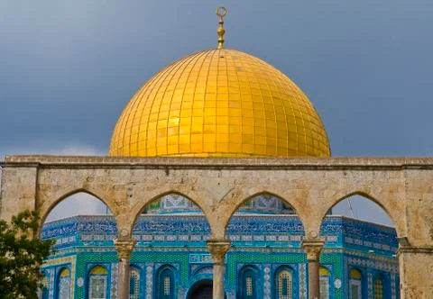 Dome of the rock Stock Photos