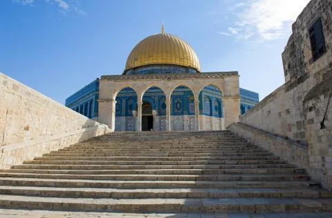 Dome of the rock Foto stock