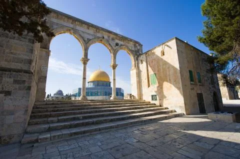 Dome of the rock Foto stock