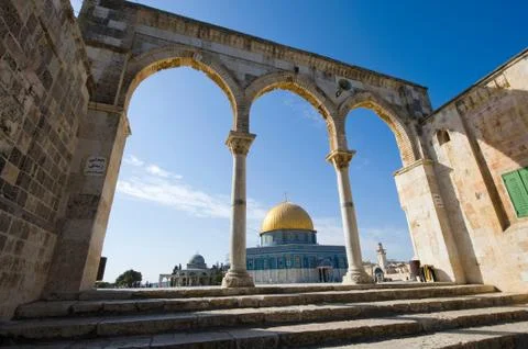 Dome of the rock Stock Photos