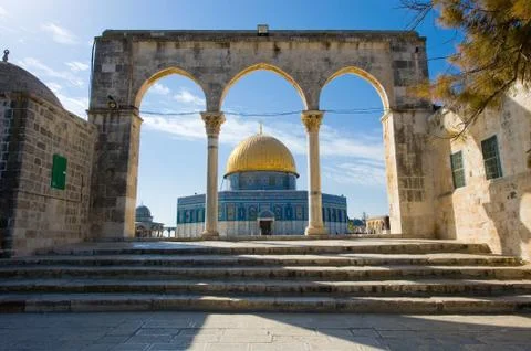 Dome of the rock Stock Photos