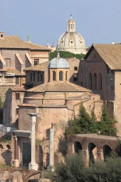 Dome in Rome Stock Photos