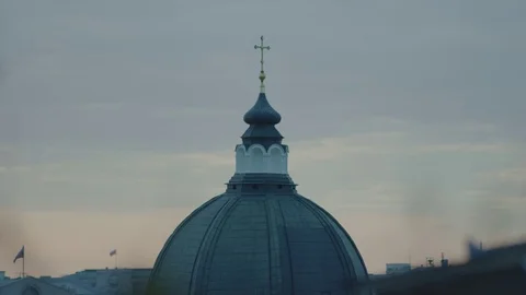 Dome Roof Stock Footage 80975647