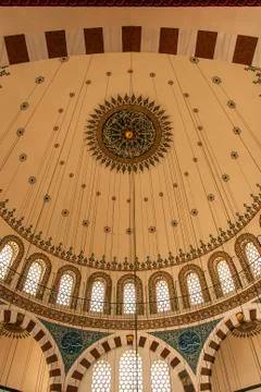 Dome of Rustem Pasha Mosque Stock Photos