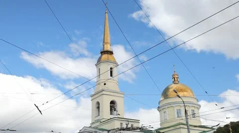 Dome of temple 库存影片 10583523