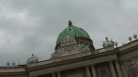Dome in Vienna  Stock Footage 519337
