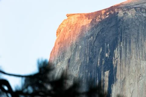 The dome in Yosemite Stock Photos