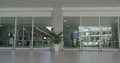 Domestic Airport Ngurah Rai entrance hall in Bali - Indonesia 4k or 4k+ Resolution