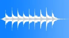 Domestic Clock Striking Nine Sound Effect