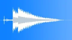 Domestic Clock Striking One Sound Effect