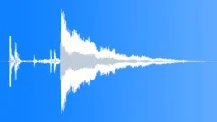Domestic Clock Striking One Sound Effect