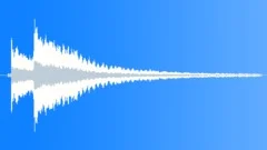 Domestic Clock Striking One Sound Effect