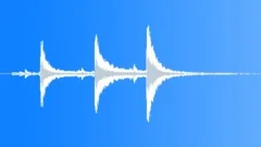 Domestic Clock Striking Three Sound Effect