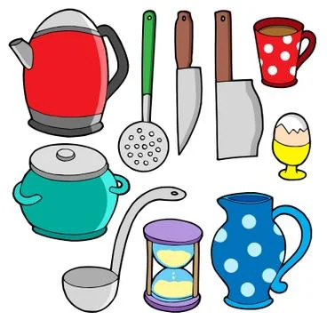 Domestics collection  Stock Illustration