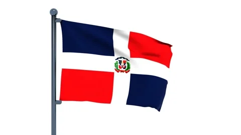 Dominica Flag Stock Footage 150196537