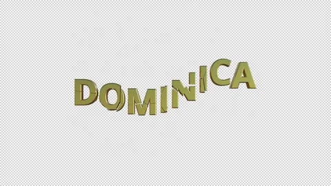 DOMINICA Stock Footage 307981144