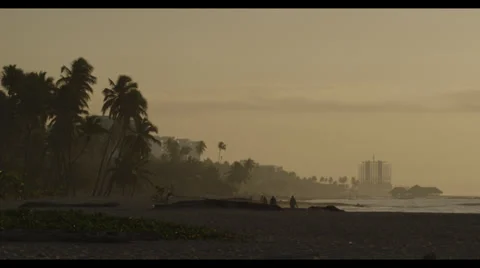 Dominican Beach Stock Footage 31918248