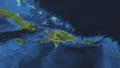 Dominican Republic. 3d earth in space zoom in on Dominican Republic contoured 4k 4k or 4k+ Resolution