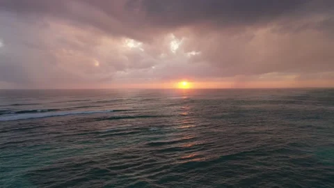 Dominican republic sun ocean aerial Stock Footage