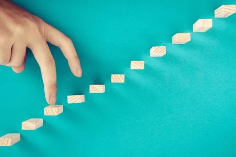 Domino block Stock Photos