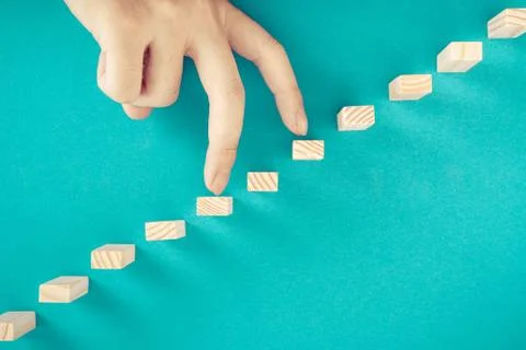 Domino block Stock Photos