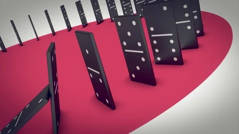 Domino circlular 4K Видео 103865929
