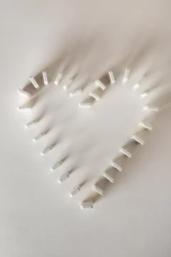 The domino effect Stock Photos