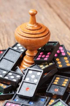 Domino effect Stock Photos