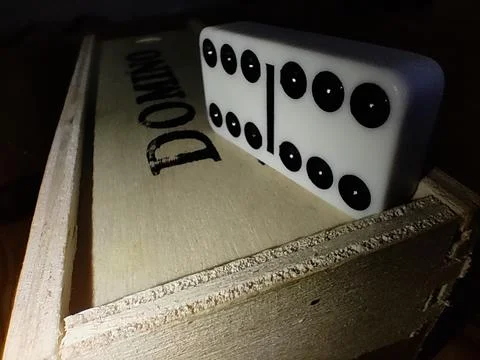Domino effect 写真素材