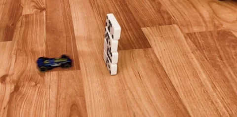 Domino falling down Stock Footage 335798041