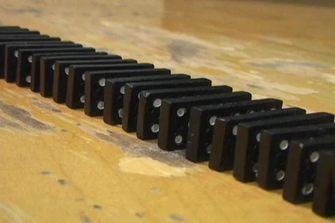 Domino Stock Footage 371572