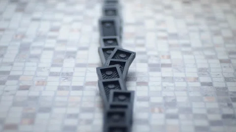 Domino Vídeo Stock 34772143