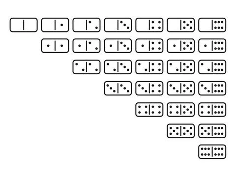 Domino Game Stock Illustration