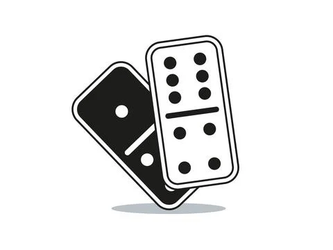 Domino Game Stock Illustration