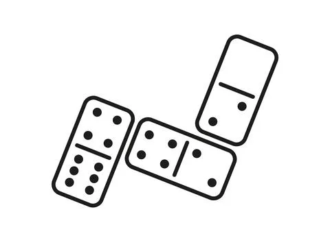 Domino Game Stock Illustration